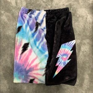 Fluffy pajama pants